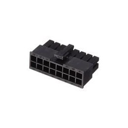 1 pcs : 39-03-9162 - Pin & Socket Connectors Mini-Fit Crimp Rec Hsg 16Ckt Blk