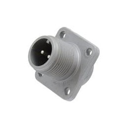 1 pcs : ACS02E14S-2P(072) - Circular MIL Spec Connector Rcpt, 14S-2, Pin Zinc Nickel