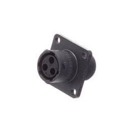 1 pcs : RTS010N3S03 - Standard Circular Connector RCP SQ FL 3POS SZ 10 SCKT SEAL