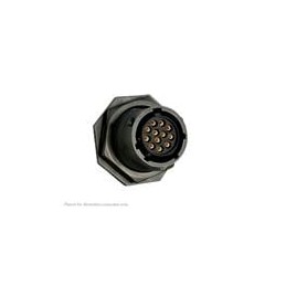 1 pcs : UTS71492S - Standard Circular Connector Plastic jam nut receptacle, without backshell, for 12 female contacts, IP68/69K