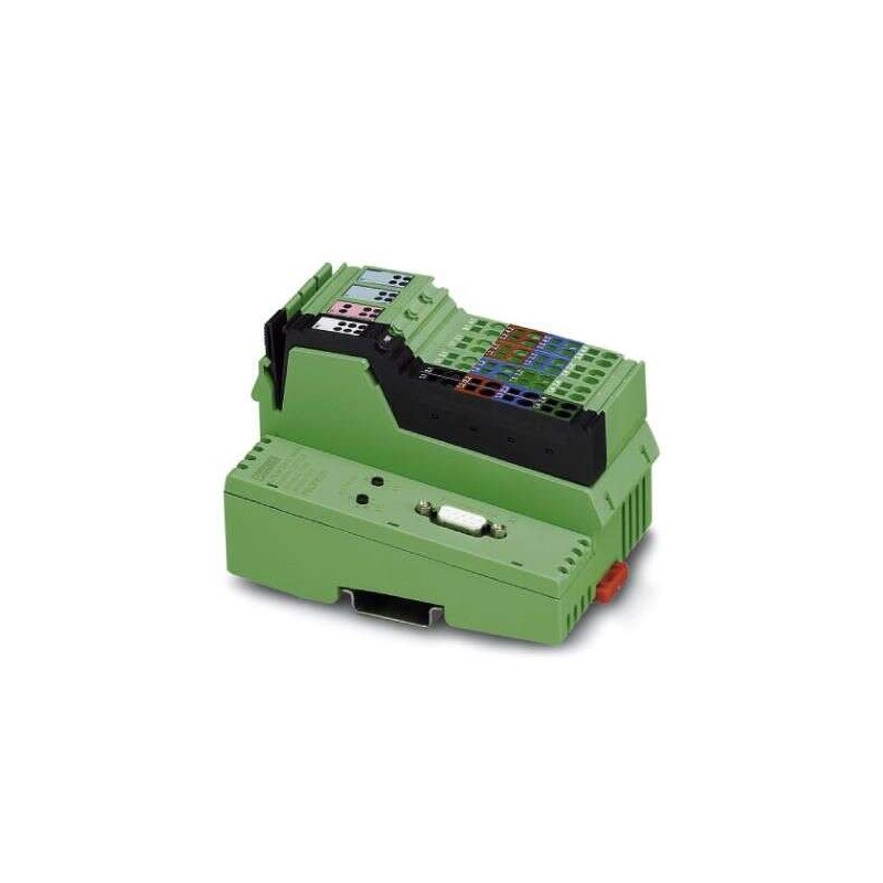 1 pcs - Phoenix Contact IL PB BK DI8 DO4/EF Series Bus Coupler for Use with IP20 and IP65/IP67 Degrees Of Protection I/O