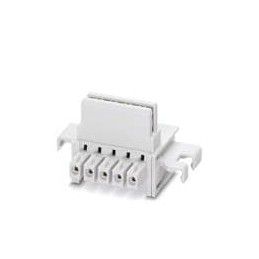 1 pcs : 2713645 - DIN Rail Terminal Blocks ME175TBUS155ST381KM 5P DIN RAIL BUS CONN