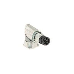 1 pcs : BEDC878NN0000152A000 - Circular Metric Connectors 917 Receptacle Angled Rotatable