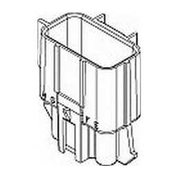 1 pcs : 15326792 - Automotive Connectors CON GT 280 8W ML