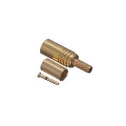 1 pcs : R113240000W - RF Connectors / Coaxial Connectors MCX / STRAIGHT JACK CRIMP TYPE CABLE 2.6/50 S