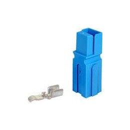 1 pcs : 1345G8 - Heavy Duty Power Connectors PP45 BLUE 10-14 AWG 45A 10/14 AWG CONT
