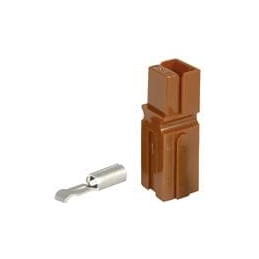1 pcs : 1330G15 - Heavy Duty Power Connectors PP30 BROWN 12-16 AWG 30A CONT 12-16 AWG