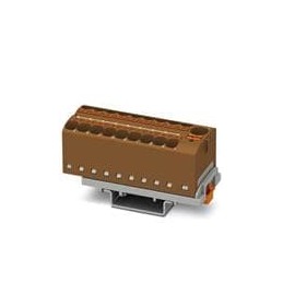 1 pcs : 3273646 - DIN Rail Terminal Blocks PTFIX 10/18X4-NS35 BN