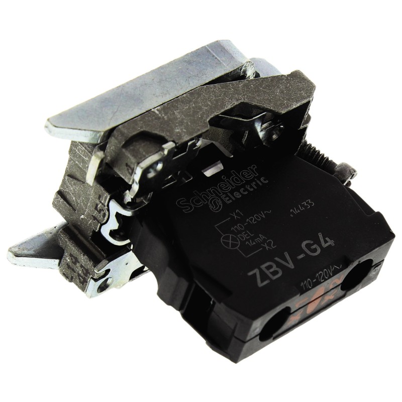 1 pcs - Schneider Electric Harmony XB4 Series Light Block, 110 - 120V