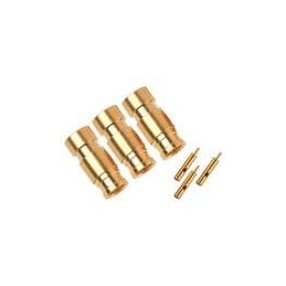 1 pcs : 125-0593-001 - RF Connectors / Coaxial Connectors Male Full Detent Strt Cabled Conn