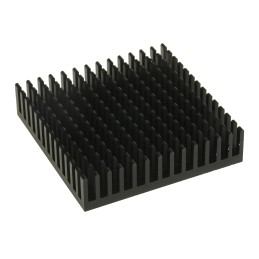 1 pcs - Heatsink, Universal Square Alu, 8 - 1.9K/W, 51 x 51 x 12.3mm, Conductive Adhesive, Conductive Foil