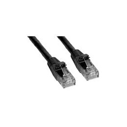 1 pcs : MP-64RJ45UNNK-014 - Ethernet Cables / Networking Cables CAT 6 UNSHLD CA RJ45-RJ45 14' Black