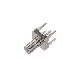 1 pcs : R114416020 - RF Connectors / Coaxial Connectors SMB / STRAIGHT JACK RECEPTACLE FOR PCB PRESS-FIT LEGS