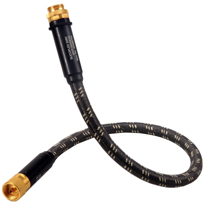 1 pcs - Huber+Suhner Sucoflex 126E Series Male SMA to Male SMA Coaxial Cable, 500mm, RF Coaxial, Terminated
