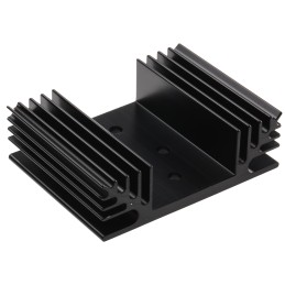 1 pcs - Heatsink, Universal Rectangular Alu, 3.3K/W, 50 x 65 x 20mm