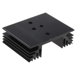 1 pcs - Heatsink, Universal Rectangular Alu, 3.3K/W, 50 x 65 x 20mm