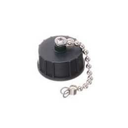 1 pcs : CAP-WACMSPB1 - Standard Circular Connector USB A B Cap Screw with Metal Chain