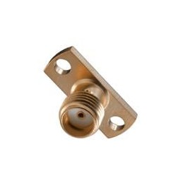 1 pcs : 142-1701-601 - RF Connectors / Coaxial Connectors SMA FLANGE JACK GOLD