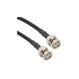 1 pcs : 095-850-277M050 - RF Cable Assemblies BNC Str Pl to BNC Str Pl LMR-195-UF 50 Ohm 0.50 M