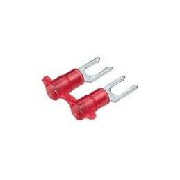 1 pcs : PN18-6LF-3K - Terminals Locking Fork Term NYL insuld