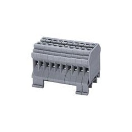 1 pcs : CMDB4/10 - DIN Rail Terminal Blocks DIN Distribution Block, Screw, 20 I/ O