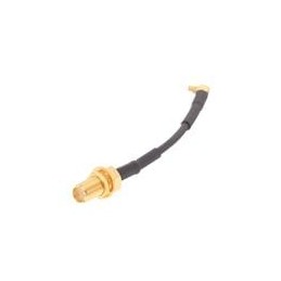1 pcs : 245106-02-03.00 - RF Cable Assemblies SMA BKJK TO MMCX RAPL RG174