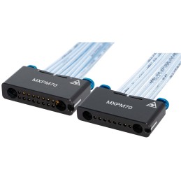 1 pcs - Male 1.85mm to Male PC 1.85 Coaxial Cable, 152mm, MXPM70 Coaxial, Terminated