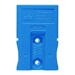 1 pcs : SBS50BLU-BK - Heavy Duty Power Connectors SBS50 2P HOUSING ONLY, BLUE - BULK