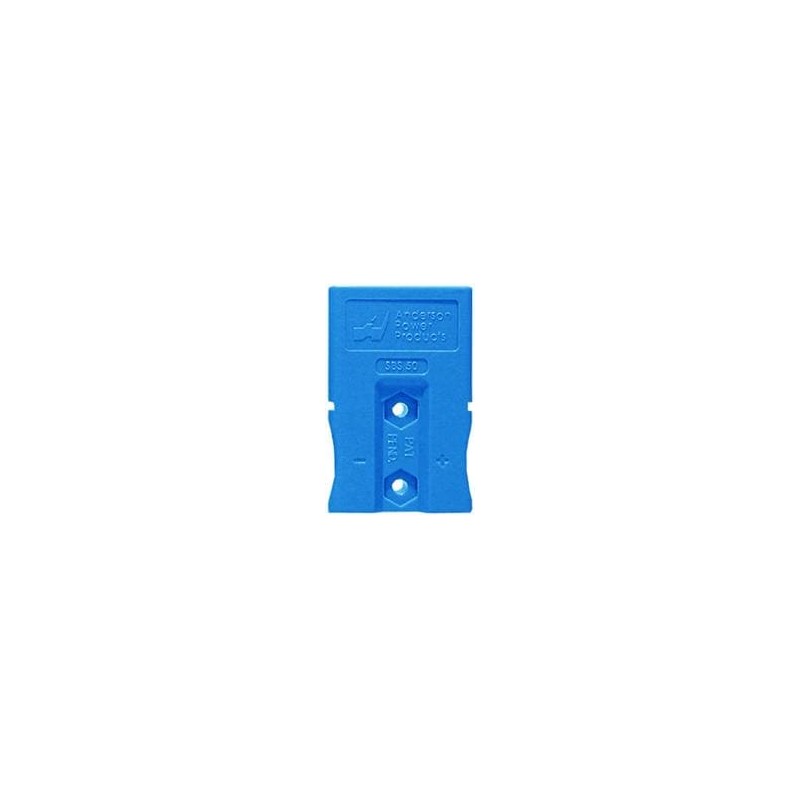 1 pcs : SBS50BLU-BK - Heavy Duty Power Connectors SBS50 2P HOUSING ONLY, BLUE - BULK