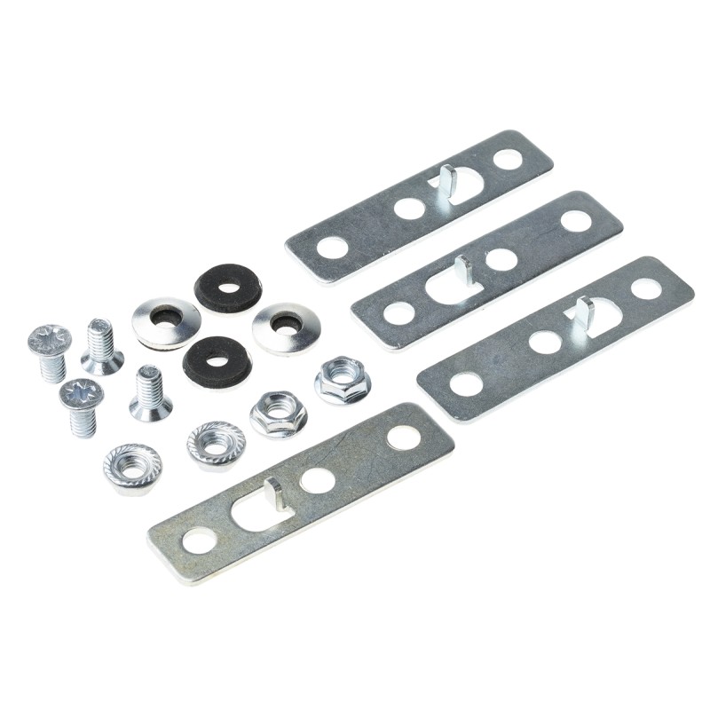 1 Pair - RS PRO Steel for Use with Inline Terminal Enclosure