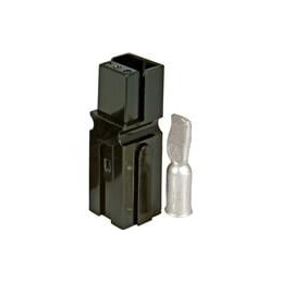 1 pcs : 1300G4 - Heavy Duty Power Connectors PP75 BLACK 6 AWG W/ 6 AWG 75A CONT