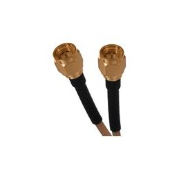 1 pcs : 415-0204-M1.0 - RF Cable Assemblies STR SMA PLG-STR SMA RG174 1000mm 39.4in
