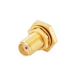 1 pcs : 32K601-271L5 - RF Connectors / Coaxial Connectors SMP ST Bulkhead Jack
