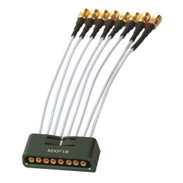 1 pcs - Male MXP Jack to Female SMA Coaxial Cable, 152mm, MXP40 Coaxial, Terminated