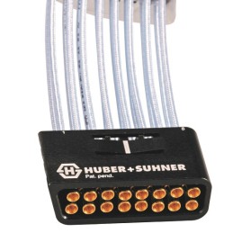 1 pcs - Male MXP Jack to Female SK Coaxial Cable, 152mm, MXP40 Coaxial, Terminated