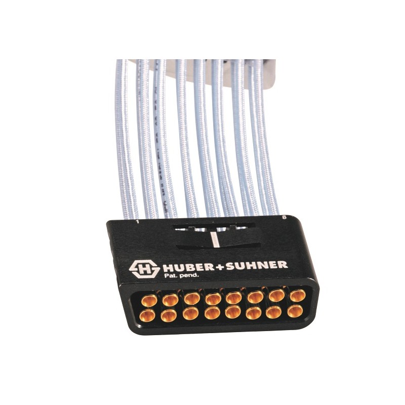 1 pcs - Male MXP Jack to Female SK Coaxial Cable, 152mm, MXP40 Coaxial, Terminated