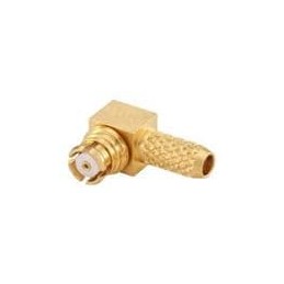 1 pcs : 19K201-302L5 - RF Connectors / Coaxial Connectors SMP Right Angle Jack RG174 188 316