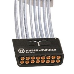 1 pcs - Male MXP Jack to Female SK Coaxial Cable, 152mm, MXP40 Coaxial, Terminated