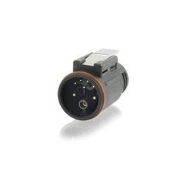 1 pcs : UTL6122G1W5P - Circular Push Pull Connectors Male plug, 8 pos IP68/69K