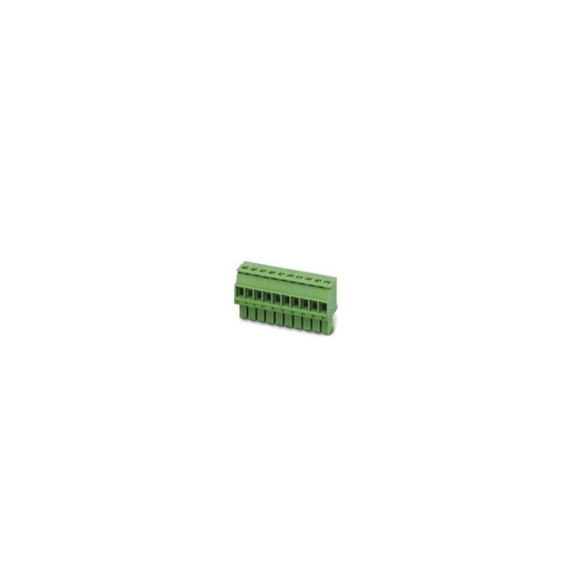 1 pcs : 1827075 - Pluggable Terminal Blocks 12 Pos 3.81mm pitch Plug 28-16 AWG Screw
