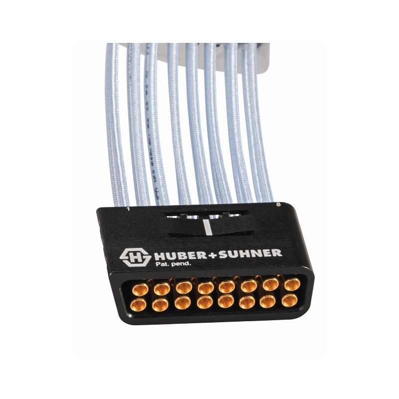 1 pcs - Male MXP Jack to Female SK Coaxial Cable, 152mm, MXP40 Coaxial, Terminated