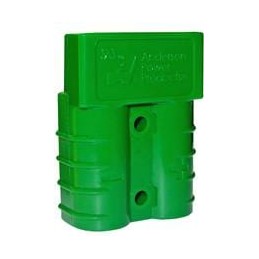 1 pcs : 992G6 - Heavy Duty Power Connectors SB50 HOUSING ONLY GREEN