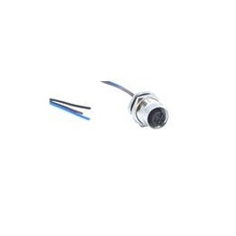 1 pcs : FPM12A04I12AR01 - Sensor Cables / Actuator Cables M12 4P FML BRSS/NKL REAR PG9 12 PIGTAIL