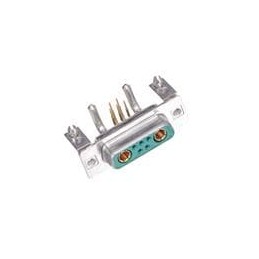 1 pcs : 3007W2SCT56N40X - D-Sub Mixed Contact Connectors 7W2 SOLDER CUP FEMALE R/A 20 AMP