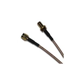 1 pcs : 135110-03-06.00 - RF Cable Assemblies SMA St BH JK to St Plug RG316U DB 6in