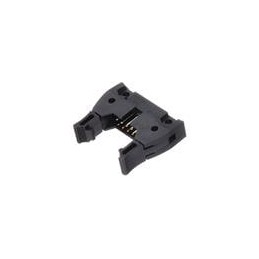 1 pcs : XG4A-1034 - Rectangular Mil Spec Connectors Plug Long Lock 10P RightAngle 1Polarize