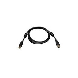 1 pcs : U023-003 - USB Cables / IEEE 1394 Cables 3FT USB2 AB CBL,FERITE CHOKE