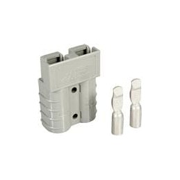 1 pcs : 6319G1 - Heavy Duty Power Connectors SB50 GRAY 10-12 AWG 50A 10-12 AWG CONT