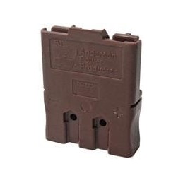 1 pcs : SBS75GBRN-BK - Heavy Duty Power Connectors SBS75G HOUSING ONLY BROWN