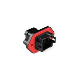 1 pcs : AT04-08PC-PM13 - Automotive Connectors 8 Pin Rcpt Pnl Mnt C Self-Thread Grn Cap